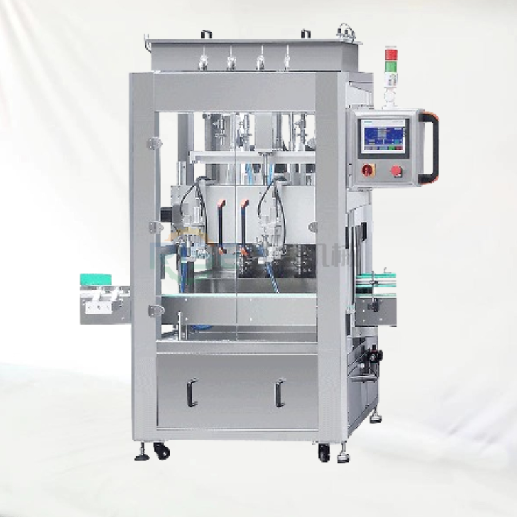 RISHENG|AUTOMATIC 6-HEAD INLINE LAUNDRY DETERGENT FILLING MACHINE.